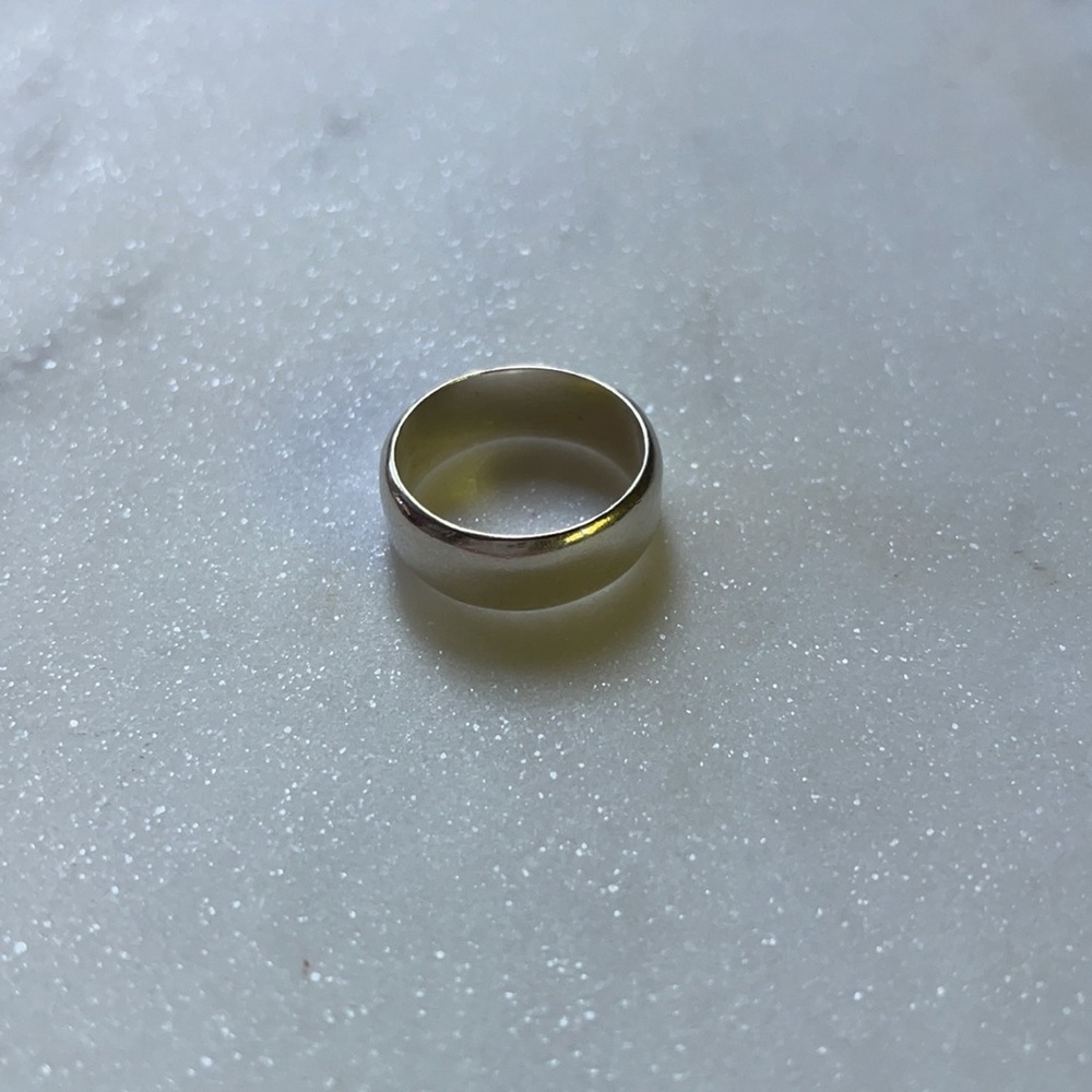 Vintage | Simple 925 Silver Band Ring - Picture 5 of 13
